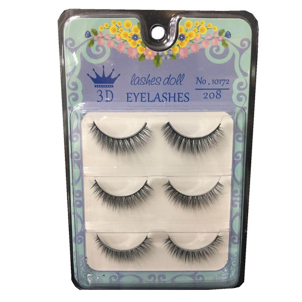 3D Lashes Doll Eyelash #208